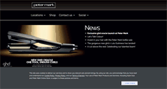 Desktop Screenshot of petermark.ie